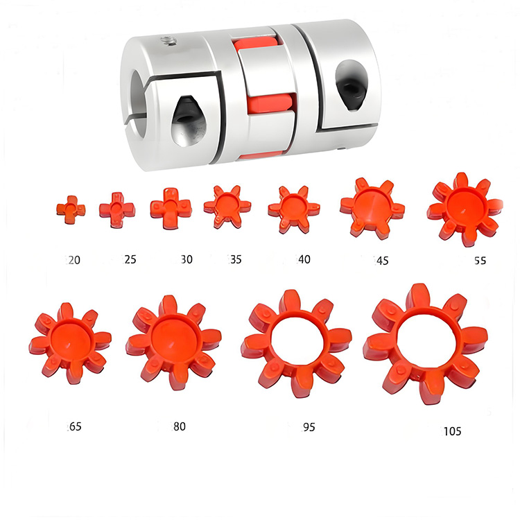 RSK-CPFC OEM Hợp kim nhôm cường độ cao Hàm/Loại kẹp khớp nối trục linh hoạt cho truyền động động cơ