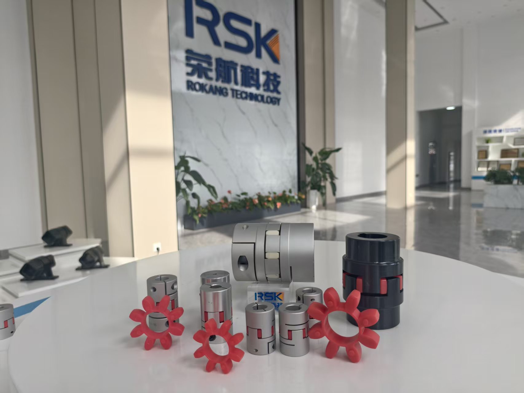 RSK-CPFC OEM Hợp kim nhôm cường độ cao Hàm/Loại kẹp khớp nối trục linh hoạt cho truyền động động cơ