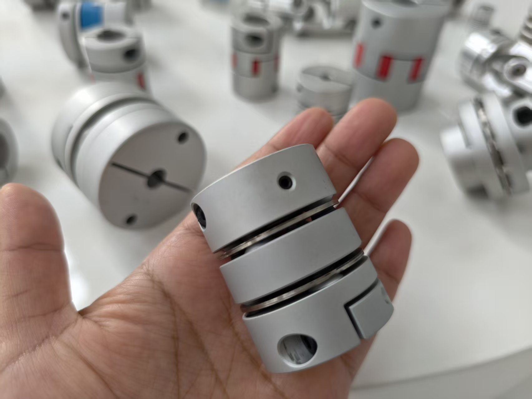 RSK-CPL Đĩa màng bền Loại khớp nối hợp kim nhôm bù cho độ lệch góc và trục
