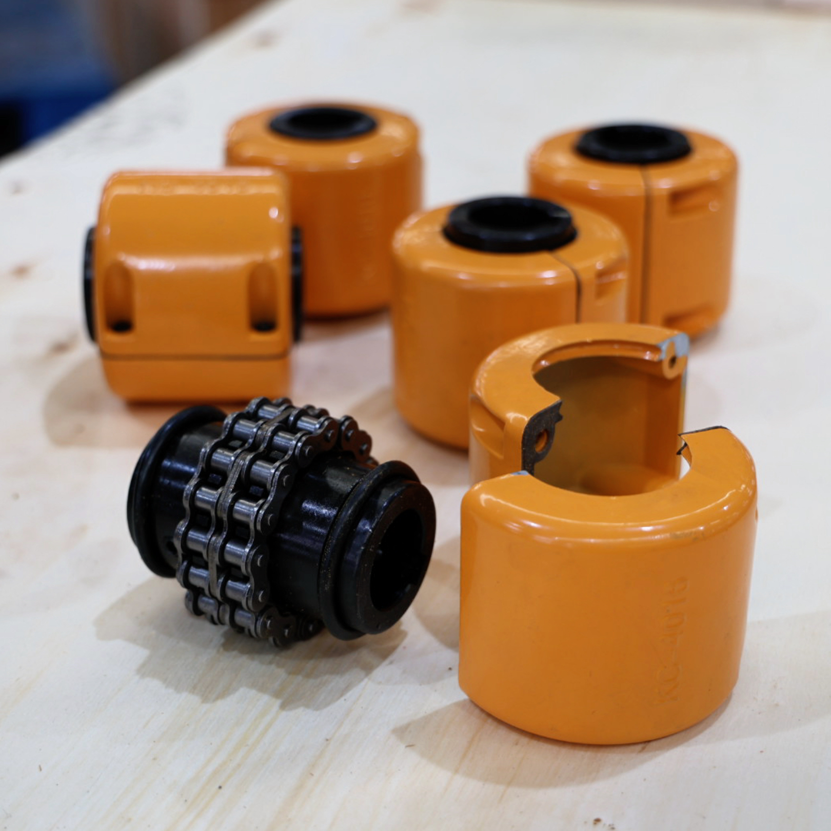 Khớp nối xích RSK-KC để truyền tải điện Lắp đặt dễ dàng Yêu cầu căn chỉnh thấp hơn
